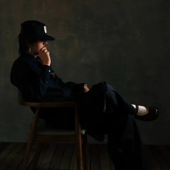 6cRAyon Leather Mary Janes EU 45 Black Minimalist Unisex Shoes 🖤 - Picture 8 of 11